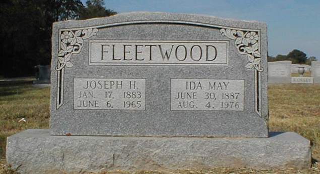 Joseph Henry Fleetwood & Ida May Bond-Fleetwood
