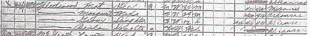 1920 Lincoln County, AR - Wells Bayou Township